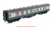 7P-001-504D Dapol BR Mk1 BSK Brake Corridor 2nd Coach number M34452 in BR Blue and Grey livery with window beading